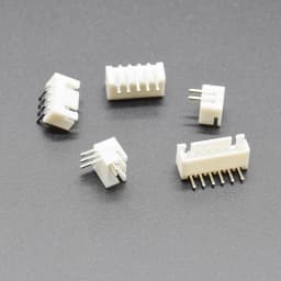50PCS/Lot XH2.54 Right Angle Pin Header Connector 2P 3P 4P 5P 6P 2.54mm Pitch XH For PCB JST