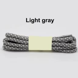 1Pair 19 Colors 3M Reflective Shoelaces Round Sneakers Shoe Laces Kids Adult Outdoor Sports Shoelaces Length 100 120 140 160CM