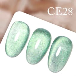 CANNI 18ml TPO Free Long Wear No-wipe Bright Topcoat Peeloff Base Coat 5g Crystal Magnetic Cat Eye Gel Sparkling Glitter Varnish