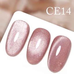 CANNI 18ml TPO Free Long Wear No-wipe Bright Topcoat Peeloff Base Coat 5g Crystal Magnetic Cat Eye Gel Sparkling Glitter Varnish