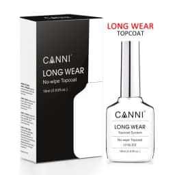 CANNI 18ml TPO Free Long Wear No-wipe Bright Topcoat Peeloff Base Coat 5g Crystal Magnetic Cat Eye Gel Sparkling Glitter Varnish