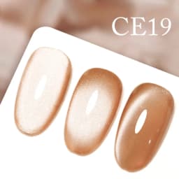 CANNI 18ml TPO Free Long Wear No-wipe Bright Topcoat Peeloff Base Coat 5g Crystal Magnetic Cat Eye Gel Sparkling Glitter Varnish