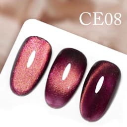 CANNI 18ml TPO Free Long Wear No-wipe Bright Topcoat Peeloff Base Coat 5g Crystal Magnetic Cat Eye Gel Sparkling Glitter Varnish