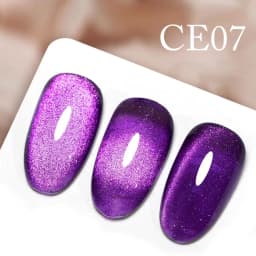 CANNI 18ml TPO Free Long Wear No-wipe Bright Topcoat Peeloff Base Coat 5g Crystal Magnetic Cat Eye Gel Sparkling Glitter Varnish