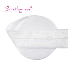 BRISTLEGRASS 2 5 10 Yard 1" 25mm Solid Shiny FOE Fold Over Elastics Spandex Satin Band Headband Underwear Dress Sewing Lace Trim