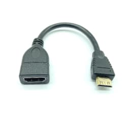 New1080P Mini HDTV Male Up Down Right Left 90 Angled angle to HDMI-compatible Female Converter Adapter M-F Extension Adapter