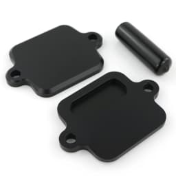 Smog Block Off Plates Cover Fit For Yamaha YZF R1 YZF R1M R1S YZF R6 YZF R6S FZ1 / FZ1 Fazer FZ6R/ FZ6 Fazer 600 FZ8 FZ10 MT-10