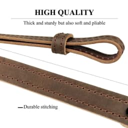 1.25/1.35 inch Tactical Genuine Leather Sling Strap for Ruger Remington 870 Adjustable Shoulder Strap Sling Hunting Accessories