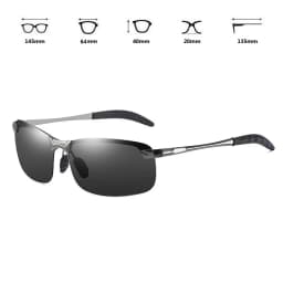 Classic Luxury Men's Sunglasses For Men Women Driving Fishing Hiking Sun Glasses Male Vintage Glasses Man Shades