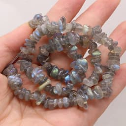 40CM Natural Flash Labradorites Beads Irregular Freeform Chip Gravel Beads For Jewelry Making DIY Necklace Bracelet 3x5-4x6mm