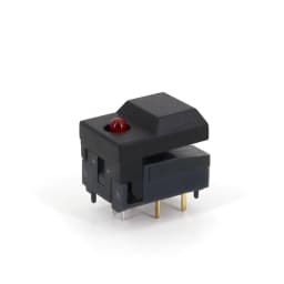 10Pcs PB86-A1 6Pin With LED Momentary SPDT Square Push Button Tact Switch for Stage Equipment Control