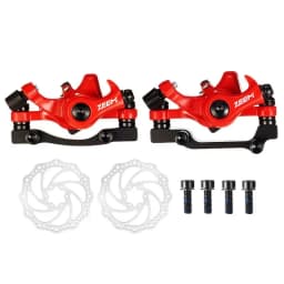 ZEEM Bicycle Disc Brake Aluminum Alloy Mechanical Wire Pull Disc Brake Caliper MTB Bike Accessories Riding Equipment