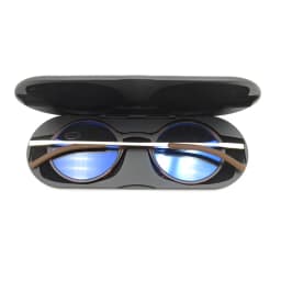 Thin Reading Glasses Protable Pocket Presbyopic Eye Glasses Anti-Blue Spectacles Eyeglasses With Case Round Glasses Frame +2