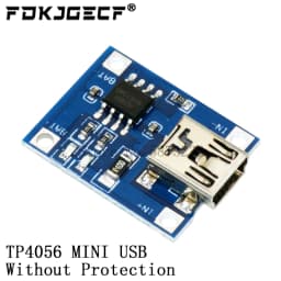 TP4056 With Protection Dual Functions 5V 1A Mini Micro TYPE-C USB 18650 Lithium Battery Charging Board Charger Module 1A Li-ion