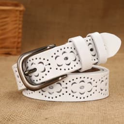 2026 New Women Belts Needle Buckle Belt 5 Colors Cutout Fashion Belt Belts For Women Ceinture Femme Belt Female