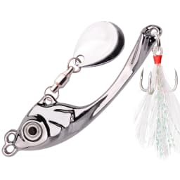 Fishing Spinners VIB Tremor Sequins Trout Spinners Metal Minnow Popper Crank Baits Trout Fishing Lures With Hooks For Saltwater