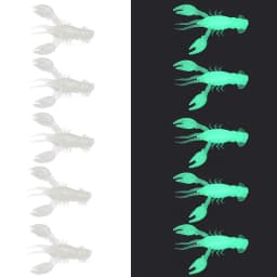 5/10pcs Soft Fish Lures Artificial Shrimp Baits Fishing Tackle Lobster Crayfish Worm Eel Needfish Swimbaits Jig Fishing Tools