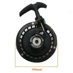49CC PULL STARTER RECOIL START FOR ATV FOR POCKET BIKE MINI MOTO QUAD ALUMINUM