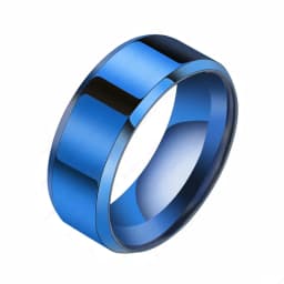 Auxauxme Personlized Name Wedding Rings Stainless Steel Engraved Name Date Custom Jewelry for Women Men Anniversary Jewelry Gift