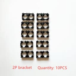 10/20/50/100PCS 18650 Battery Holder Safety Anti Vibration Holder Bracket Li-ion Cell Holder Cylindrical Plastic Case