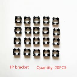 10/20/50/100PCS 18650 Battery Holder Safety Anti Vibration Holder Bracket Li-ion Cell Holder Cylindrical Plastic Case