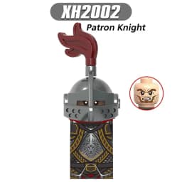 Medieval Knight Serie Figures Building Blocks Warrior Soldiers Guards Lion Heart Hospital Teutonic Knight Battle Pastor Kid Gift