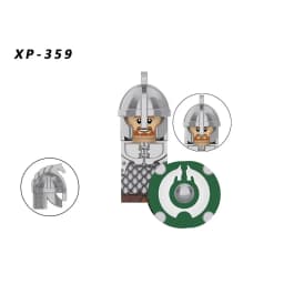 Medieval Knight Serie Figures Building Blocks Warrior Soldiers Guards Lion Heart Hospital Teutonic Knight Battle Pastor Kid Gift