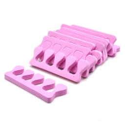 100 PCS/LOT Professional Nail Art Toes Separators Fingers Foots Divider Sponge Soft Gel UV Beauty Tools Polish Manicure Pedicure