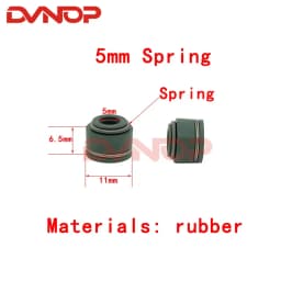 10pcs Motorcycle Valve Oil Seal For Honda CG125 CG150 Yamaha YP250 GS 150cc 125cc 200cc JH70 GY6 50 125 250 SCOOTER MOPED