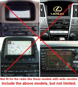 Moonet Car MP3 Input USB AUX Adapter CD Change for Toyota Avensis RAV4 Auris Corolla Yaris Camry Tacoma and Lexus (6+6pin)