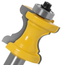 1PC 1/2' 12mm,6mm,8mm Shank Bullnose with Bead Column Router Bit Line Knife Woodworking Cutter Tenon Cutter for Woodworking Tool