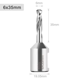 1pc HSS Hole Cutter 6-60mm Weldon Shank Hole Saw Hollow Drill Bit HSS Core Drill Bit For Metal Drilling Tools