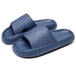 Women Thick Sole Home Slippers Heel Ladies Platform Flat Shoes Non-Slip Eva Living Room Indoor Slides Women Man Slippers