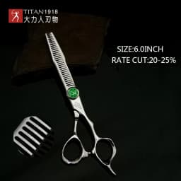 Titan Professional Hairdressing Scissors Cutting Thinning Hairdresser Salon Barber Tool
