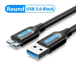 Vention Micro USB 3.0 Cable 3A Fast Charger Data Cord Mobile Phone Cables for Samsung Note 3 S5 Toshiba Sony USB Micro B Cable