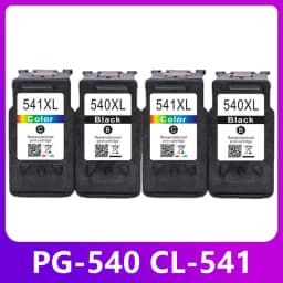 For Canon PG-540 PG540 CL541 CL-541 Ink Cartridges PG 540 CL 541 PIXMA MG3250 MG3255 MG3550 MG4100 MG4150 MG4200 MG4250 PG-540XL