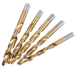 Titanium Coating Twist Step Drill Bits for Manual Pocket Hole Jig Master System 8-4/9-5/10-5/10-6/12-8mm Woodworking Tool