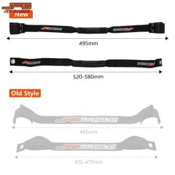 JFG Racing Front Rear Rescue Strap Pull Sling Belt Leashes For KTM 250 350 400 450 500 XCF XCW XCFW SXF EXCF EXC SMR Motorcycle