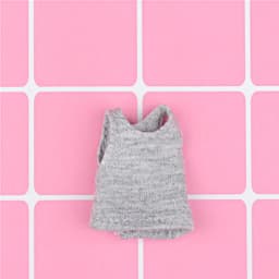 New Solid Color Doll Vest Clothes T-Shirt for OB11, OBitsu11, Molly, 1/12 BJD Doll Clothes Accessories for Dolls