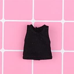 New Solid Color Doll Vest Clothes T-Shirt for OB11, OBitsu11, Molly, 1/12 BJD Doll Clothes Accessories for Dolls