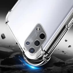 Airbag Shockproof Silicone Phone Case for OPPO A54 A74 A94 Funda A55 A95 A93 A93S 4G Camera Protective Capa 5G Transparent Cover