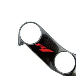 Motorcycle Pad Triple Tree Top Clamp Upper Front End Decals Carbon Fiber Stickers For Yamaha YZF1000 YZFR1 YZF-R1 2004 2005 2006