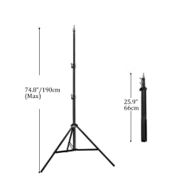 SH 150/170/200CM Selfie Light Tripod 1/4 Screw Head Photography Portable Stand Trepied Smartphone For Mini Photo Studio