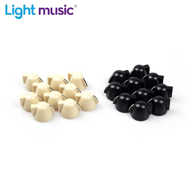10pcs Plastic Chicken Head Guitar Effect Pedal Knobs Guitar AMP Control Knobs Guitarra Potentiometer Knob