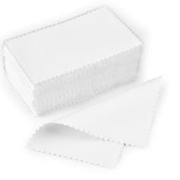 50/10 pcs 8x8cm Silver Polishing Cloth Jewelry Cleaning Anti Tarnish Reusable Soft Wiping Cloth Keep Jewelry Shining Tools