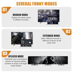 FDBRO 8K HDMI 2.1 Cable 4K@120Hz 8K@60Hz HDMI2.1 48Gbps Adapter for RTX 3080 EARC HDR10+ Video Cable PC Laptop TV Box PS5