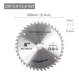 4-9inch Alloy Woodworking Double Side Saw Blade Circular Cutting Disc Rotating Drilling Tool For Wood Plastic Aluminum And Steel