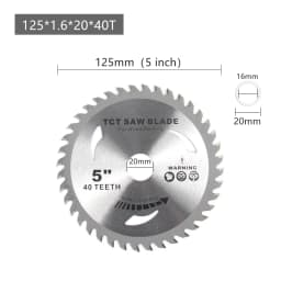 4-9inch Alloy Woodworking Double Side Saw Blade Circular Cutting Disc Rotating Drilling Tool For Wood Plastic Aluminum And Steel