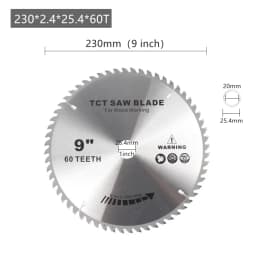 4-9inch Alloy Woodworking Double Side Saw Blade Circular Cutting Disc Rotating Drilling Tool For Wood Plastic Aluminum And Steel