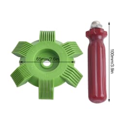Universal Car Radiator Condenser Fin Comb Air Conditioner Coil Straightener Hand Cleaning Tool Auto Cooling System Repair